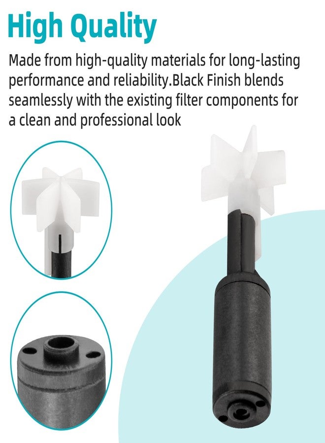 Ximoon مروحة مغناطيسية لحوض السمك Ximoon A636 متوافقة مع فلتر الطاقة Aquaclear 70 A615، مجموعة مروحة Aqua Clear 70، أنظمة ترشيح أحواض السمك - Image 3